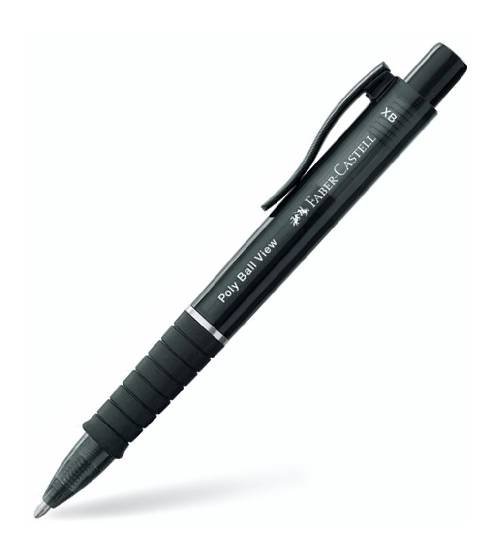 Στυλό Faber Castell Poly Ball View 0.6 Black