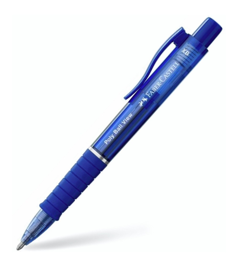 Στυλό Faber Castell Poly Ball View 0.6 Blue