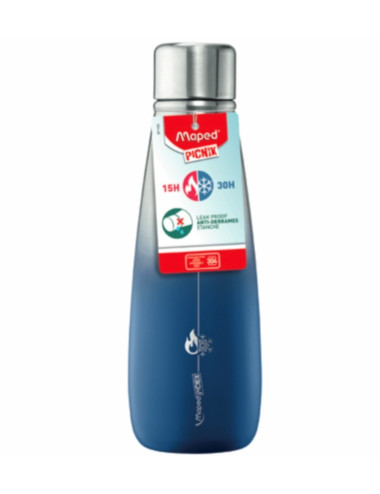 Παγούρι 500ml Maped Picnik Insulated Ισοθερμικό Μπλε
