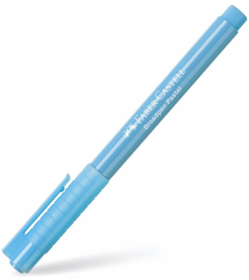 Μαρκαδοράκι Faber Castell Broadpen 0.8 Pastel Light Blue Γαλάζιο