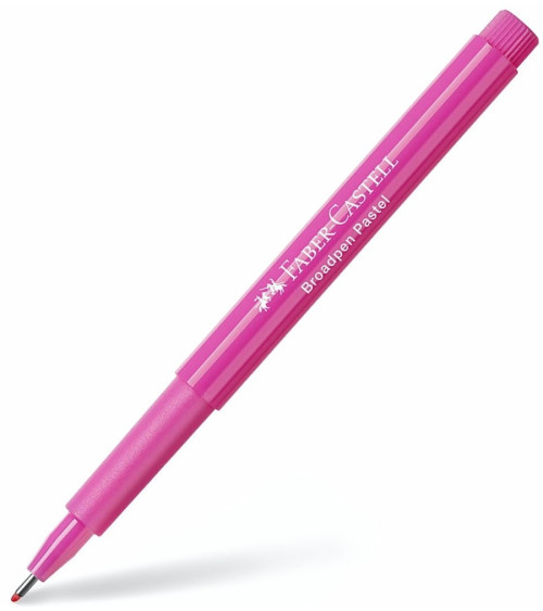 Μαρκαδοράκι Faber Castell Broadpen 0.8 Pastel Purplepink Φουξια