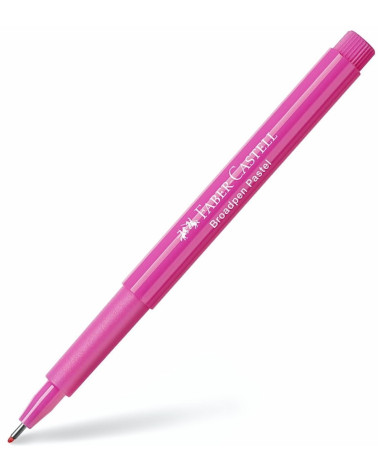 Μαρκαδοράκι Faber Castell Broadpen 0.8 Pastel Purplepink Φουξια