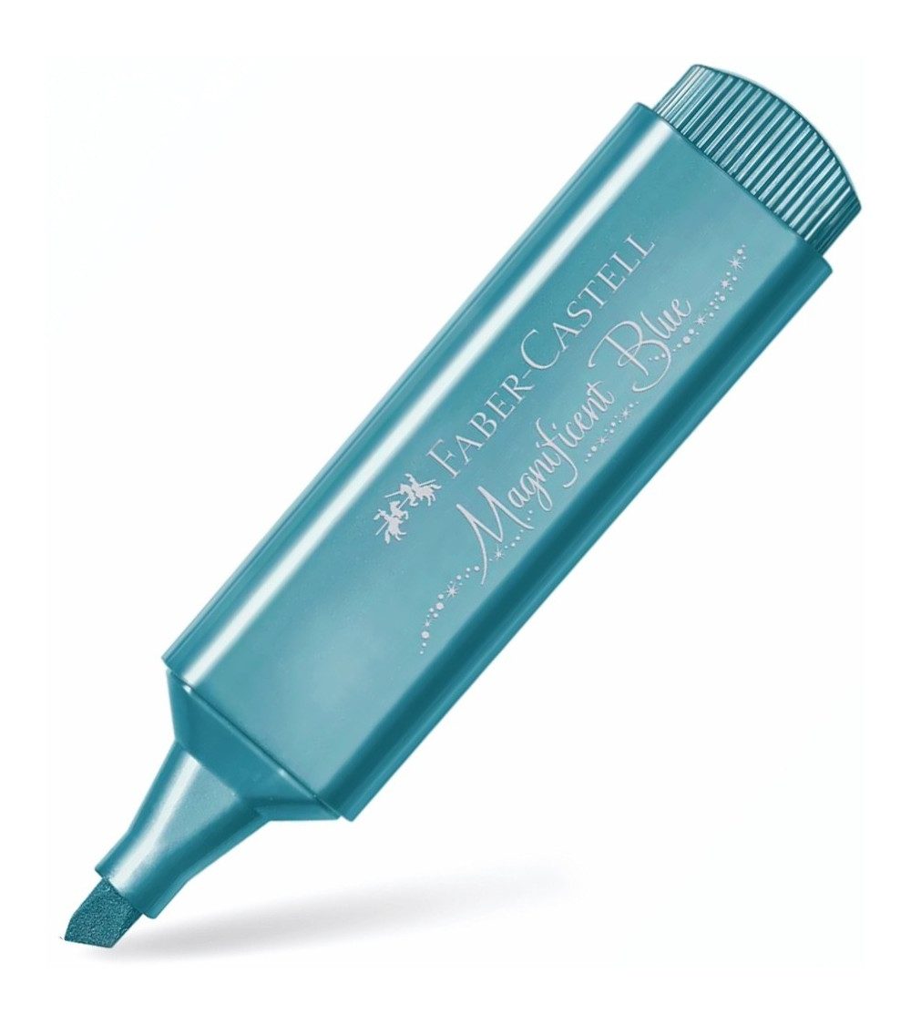 Μαρκαδόρος 46 Faber Castell Υπογράμμισης Metallic Magnificent Blue