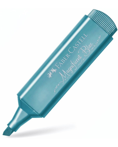 Μαρκαδόρος 46 Faber Castell Υπογράμμισης Metallic Magnificent Blue