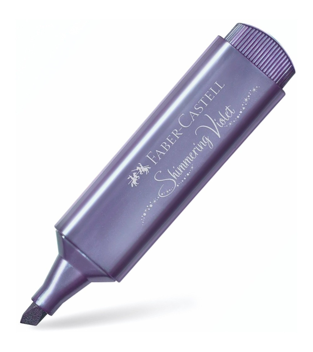 Μαρκαδόρος 46 Faber Castell Υπογράμμισης Μetallic Violet