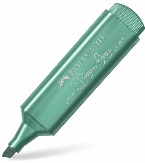 Μαρκαδόρος 46 Faber Castell Υπογράμμισης Μetallic Precious Green