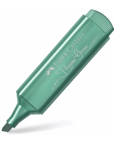 Μαρκαδόρος 46 Faber Castell Υπογράμμισης Μetallic Precious Green