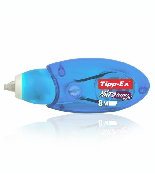 Διορθωτικό Ταινία Tipp-Ex 5mmX8m Micro Tape Twist Μπλε