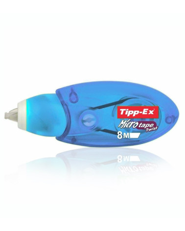 Διορθωτικό Ταινία Tipp-Ex 5mmX8m Micro Tape Twist Μπλε