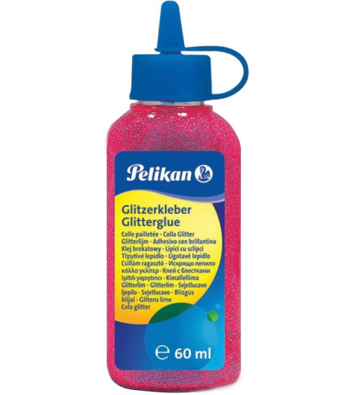 Κόλλα Glitter Pelikan 60ml Φουξια