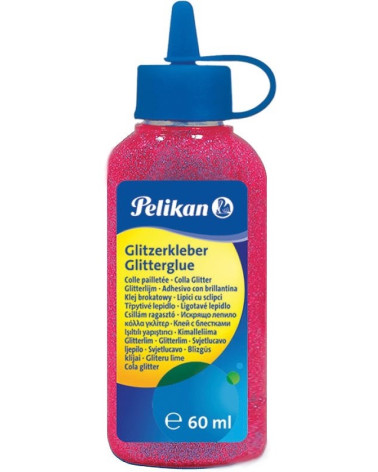 Κόλλα Glitter Pelikan 60ml Φουξια