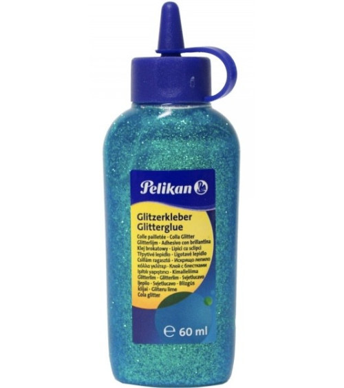 Κόλλα Glitter Pelikan 60ml Τυρκουαζ