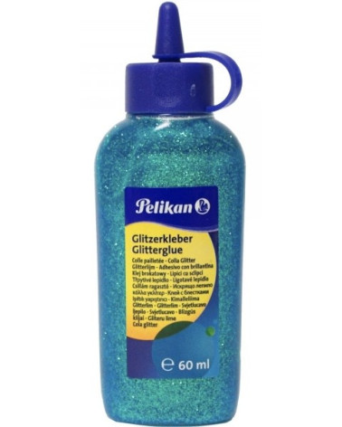 Κόλλα Glitter Pelikan 60ml Τυρκουαζ