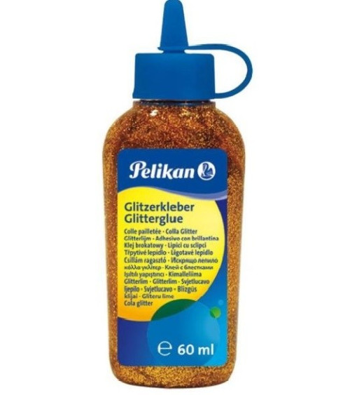 Κόλλα Glitter Pelikan 60ml Χρυσό