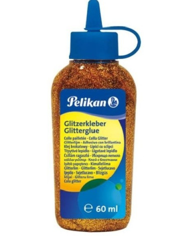 Κόλλα Glitter Pelikan 60ml Χρυσό