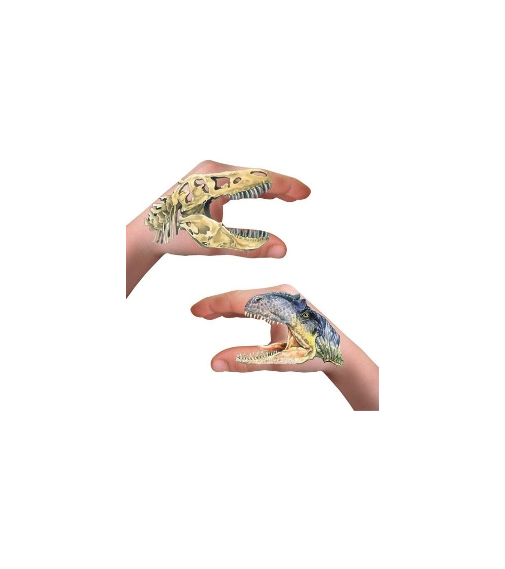 Tattoo Spiegelburg Hand-Tattoos T-Rex World