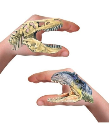 Tattoo Spiegelburg Hand-Tattoos T-Rex World