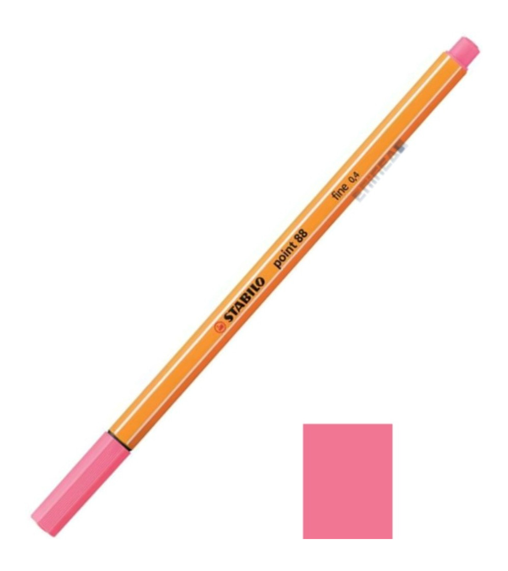 Μαρκαδοράκι 88/29 Stabilo Point 0.4 Light Pink