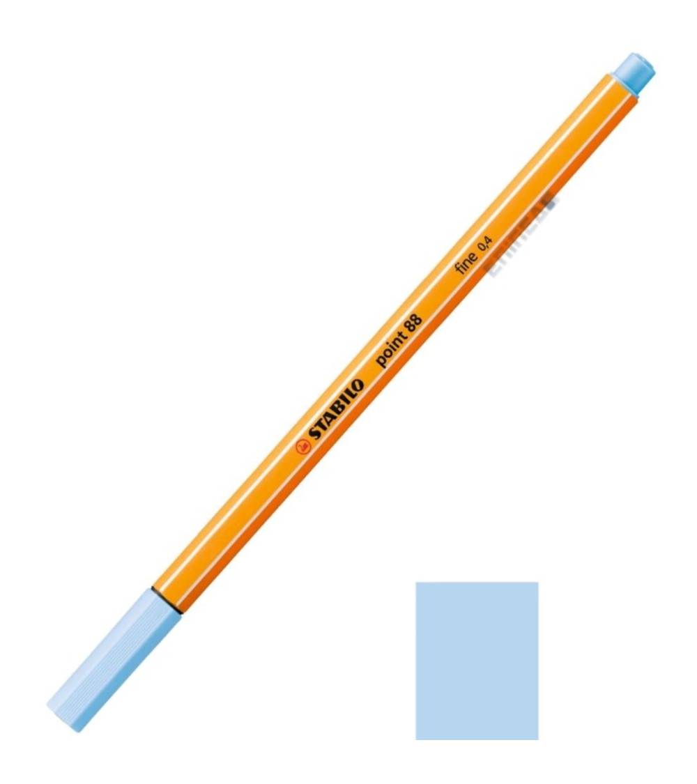 Μαρκαδοράκι 88/11 Stabilo Point 0.4 Ice Blue