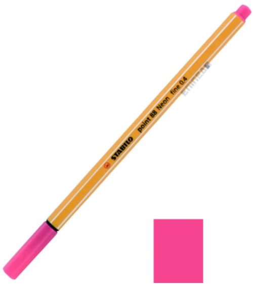 Μαρκαδοράκι 88/056 Stabilo Point 0.4 Neon pink