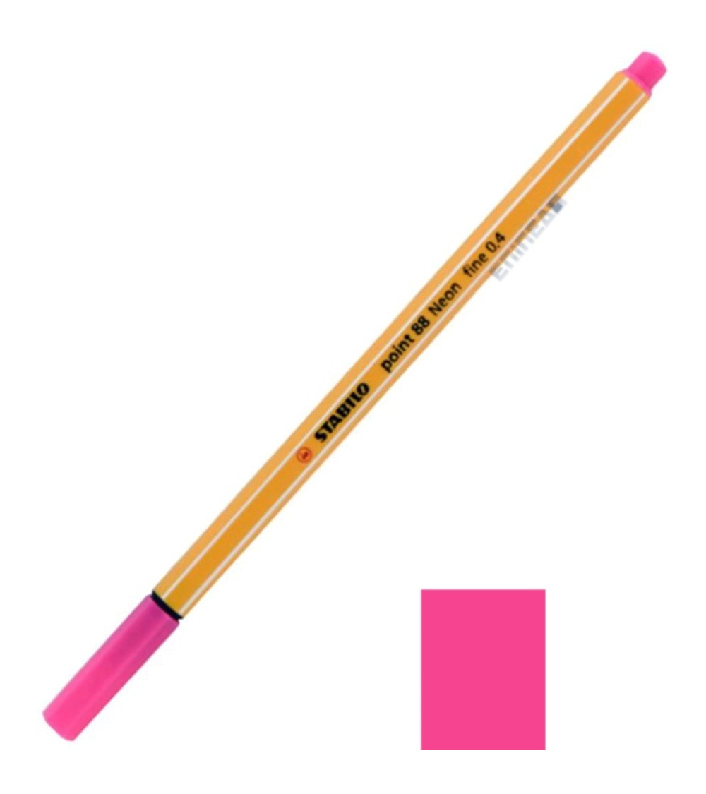 Μαρκαδοράκι 88/056 Stabilo Point 0.4 Neon pink