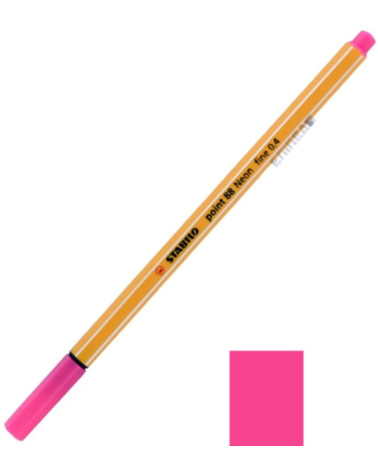 Μαρκαδοράκι 88/056 Stabilo Point 0.4 Neon pink