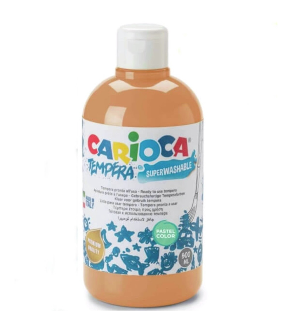 Τέμπερα 500ml Carioca 41 Pastel Orange