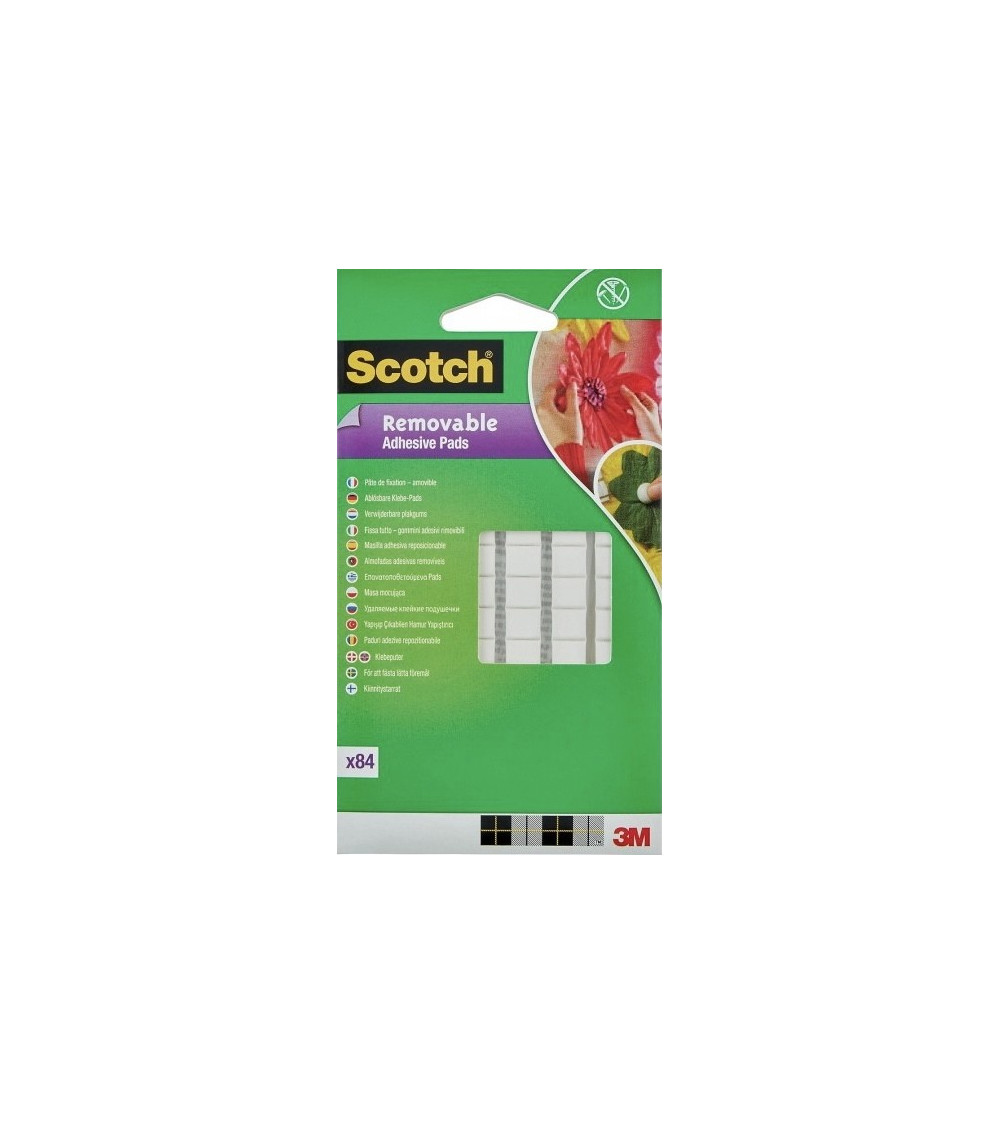 Κόλλα Πλαστελίνη Scotch 3M 84τ Adhesive Pads