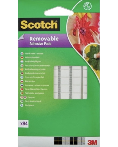 Κόλλα Πλαστελίνη Scotch 3M 84τ Adhesive Pads