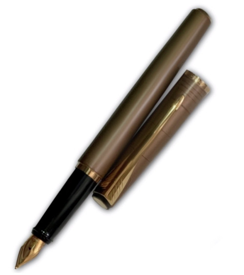 Πένα Parker Latitude fountain pen brown Lines