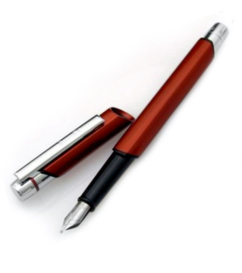 Πένα Rotring Newton Fountain Pen Orange/Brown