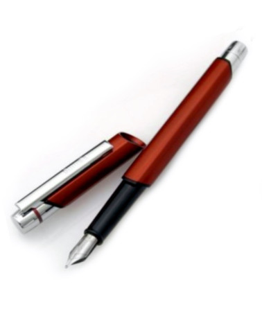 Πένα Rotring Newton Fountain Pen Orange/Brown