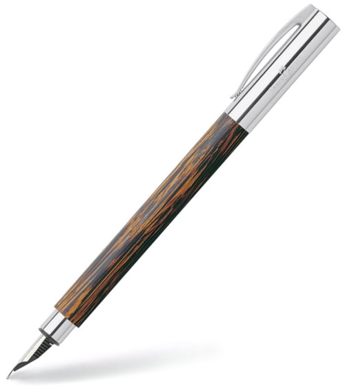 Πένα Faber Castell Ambition Fountain Pen Coconut Wood Medium Nib