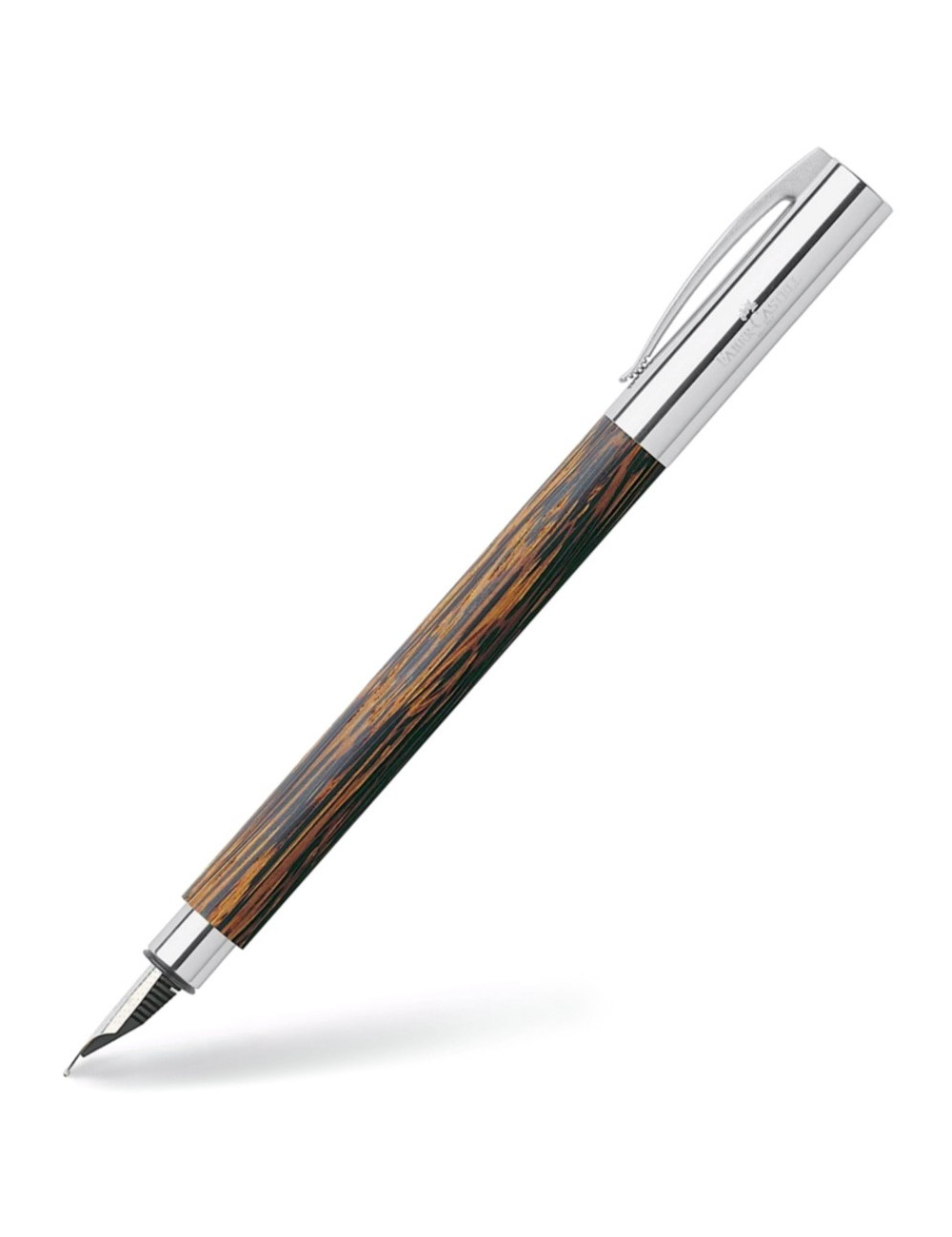 Πένα Faber Castell Ambition Fountain Pen Coconut Wood Medium Nib