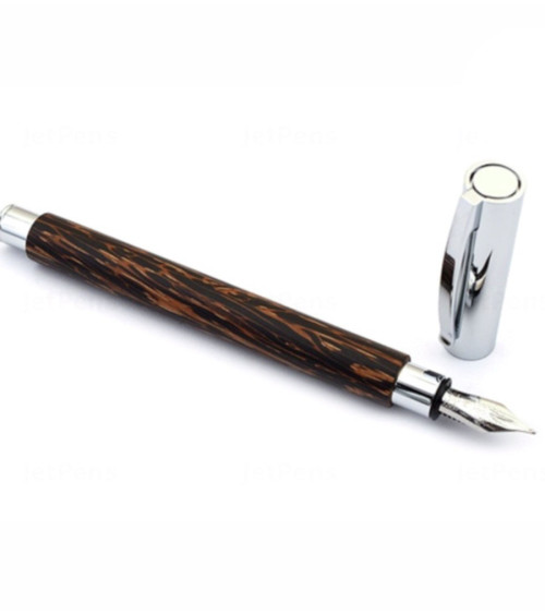 Πένα Faber Castell Ambition Fountain Pen Coconut Wood Medium Nib