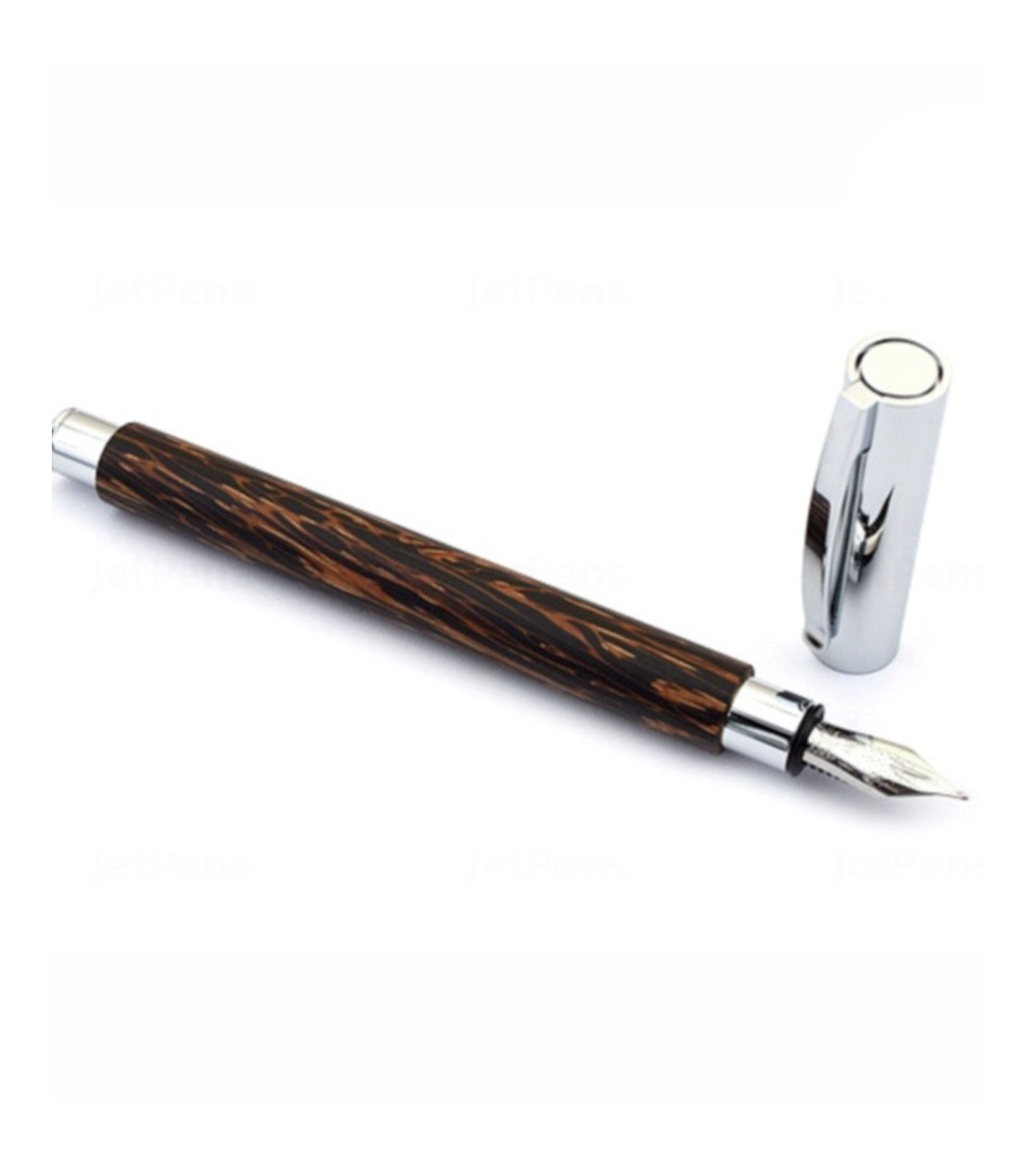 Πένα Faber Castell Ambition Fountain Pen Coconut Wood Medium Nib