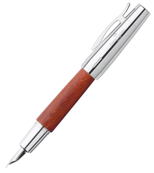 Πένα Faber Castell E-Motion wood fountain pen M reddish brown