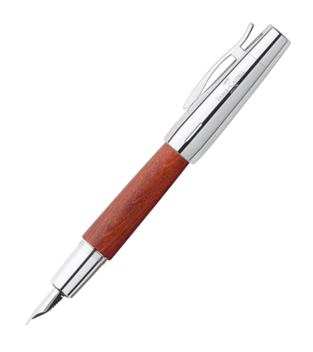 Πένα Faber Castell E-Motion wood fountain pen M reddish brown