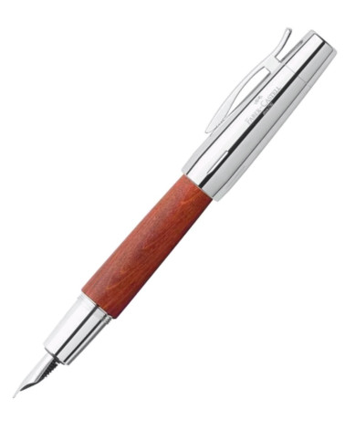 Πένα Faber Castell E-Motion wood fountain pen M reddish brown