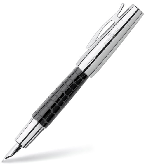 Πένα Faber Castell E-Motion Croco Black Fountain pen