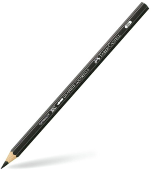 Μολύβι Faber Castell Graphite Aquarelle 8B Μαύρο