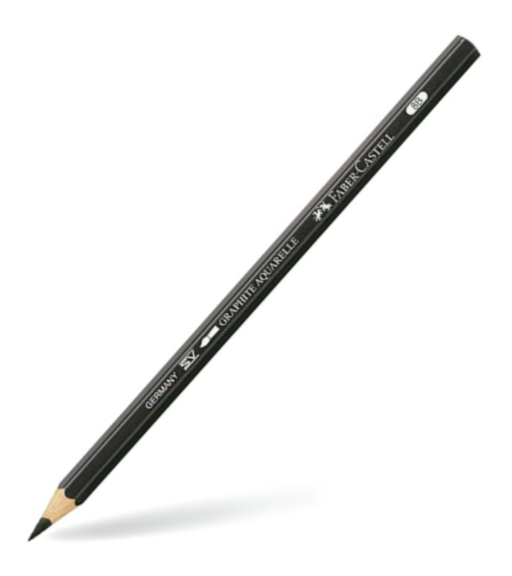 Μολύβι Faber Castell Graphite Aquarelle 8B Μαύρο