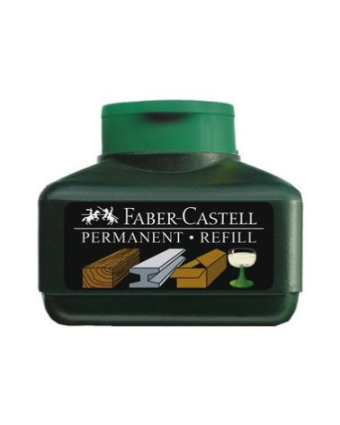 Μελάνι Faber Castell 25ml για Μαρκαδόρο Ανεξίτηλο Πράσινο