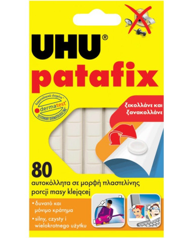 Κόλλα Πλαστελίνης UHU PATAFIX 80τεμ.