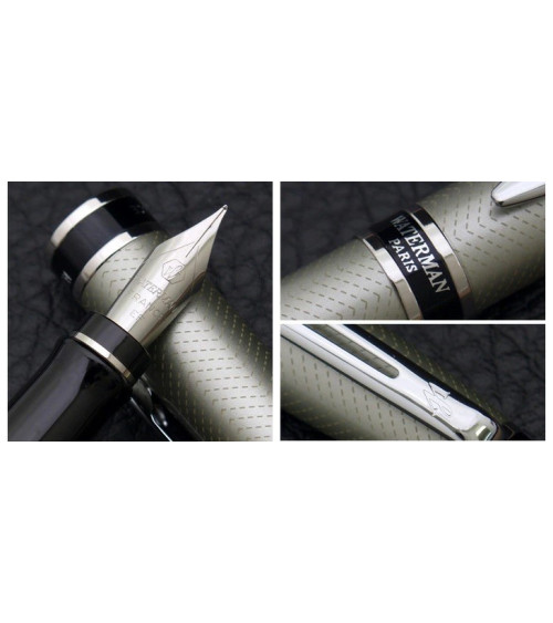 Πένα Waterman Expert City Line Urban Silver Fountain Pen