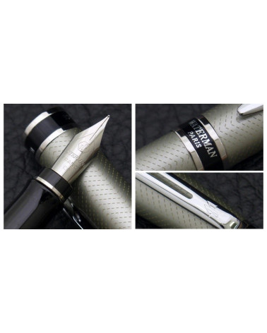 Πένα Waterman Expert City Line Urban Silver Fountain Pen