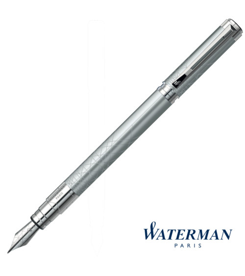 Πένα Waterman Perspective Fountain Pen CT Silver Medium Nib