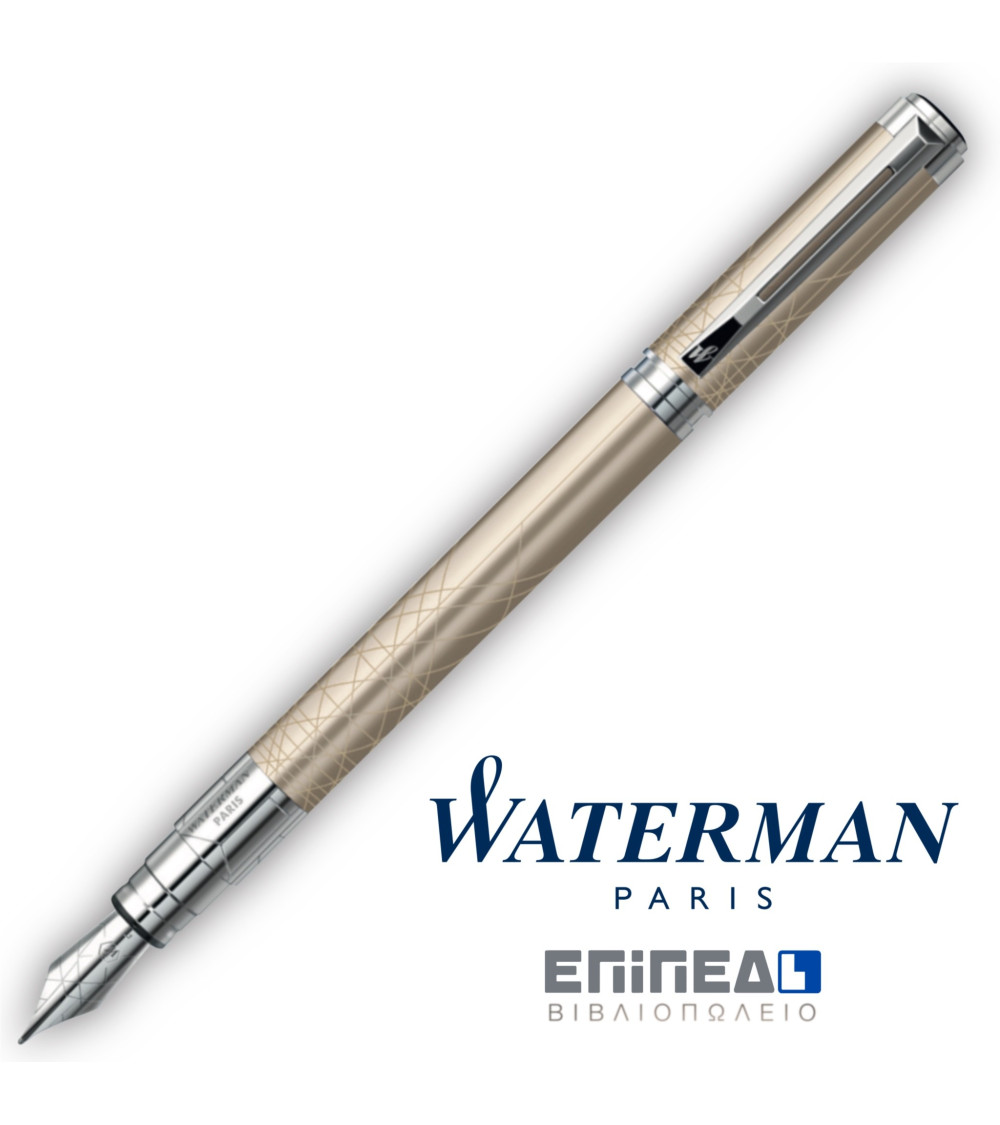 Πένα Waterman Perspective Fountain Pen CT Champagne Medium Nib