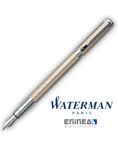 Πένα Waterman Perspective Fountain Pen CT Champagne Medium Nib