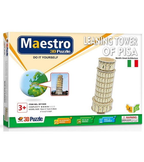 Παζλ 21κ 3D Leaning Tower of Pisa